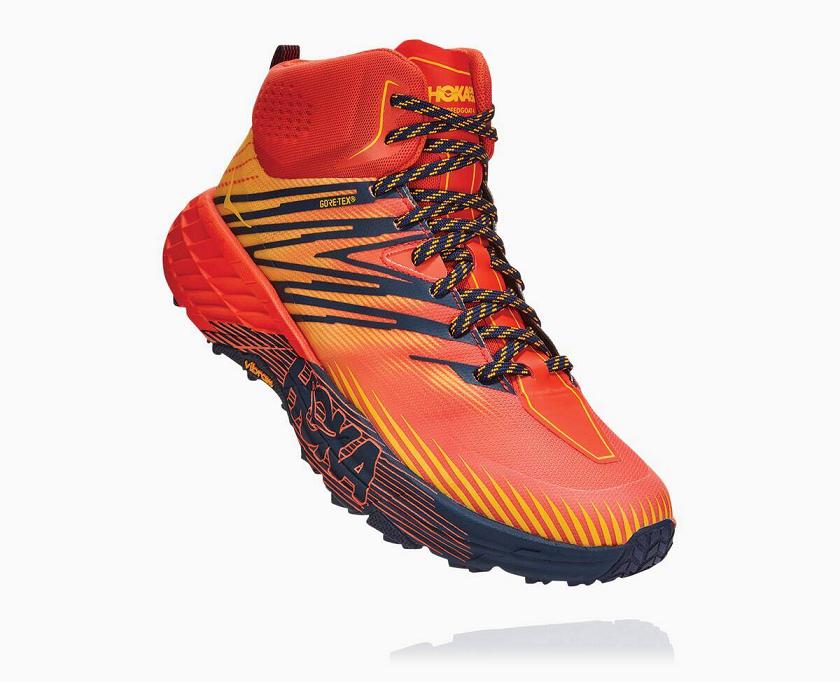 Hoka One One M Speedgoat Mid GORE-TEX 2 Trail Running Shoes NZ B098-234